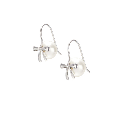【贝珠珍珠耳环】【925银针】