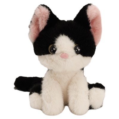 小猫毛绒公仔可爱陪伴玩偶