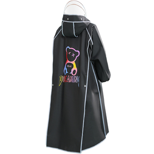 儿童雨衣男女童防水全身大童上学专用小学初中生带书包位小孩雨披