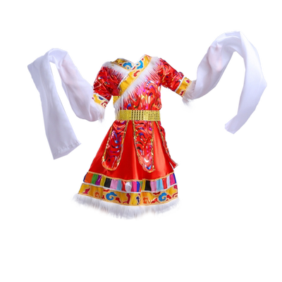 少数民族服装儿童男女童藏族服饰