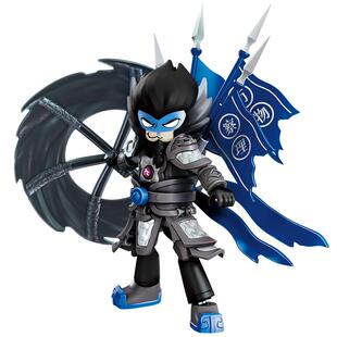 英雄无限布鲁可积木人黑孙悟空小颗粒拼装可动机甲布鲁克模型玩具