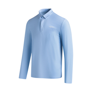 【专业高尔夫】HONMA2025新款男士长袖polo保暖运动休闲弹力舒适