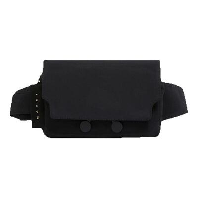 【12期免息】MARNI CITYSCAPE 纯色腰包