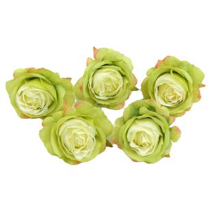 绿色系仿真花头 痛包谷美拍摄道具古风服装配件diy手工材料假花