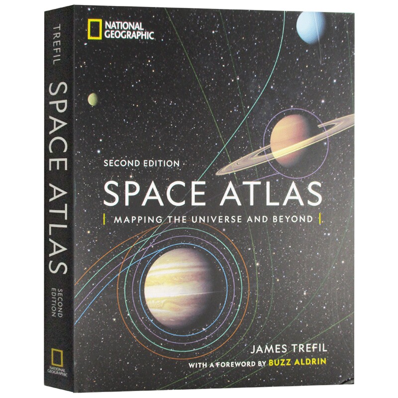 美国国家地理 太空地图 英文原版 精装 Space Atlas Second Edition 天文与空间科学 英文版 进口原版英语书籍