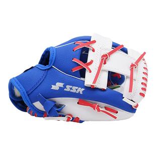 日本SSK棒球垒球手套儿童幼儿初学训练TeeBall守备人造革PVC加厚