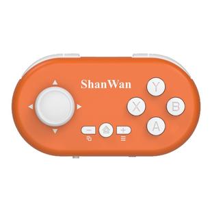 ShanWan迷你游戏小手柄霍尔摇杆陀螺仪体感轻薄便携适配PC各类模拟器Q36proXKV多模全平台畅玩鼠标键盘多媒体