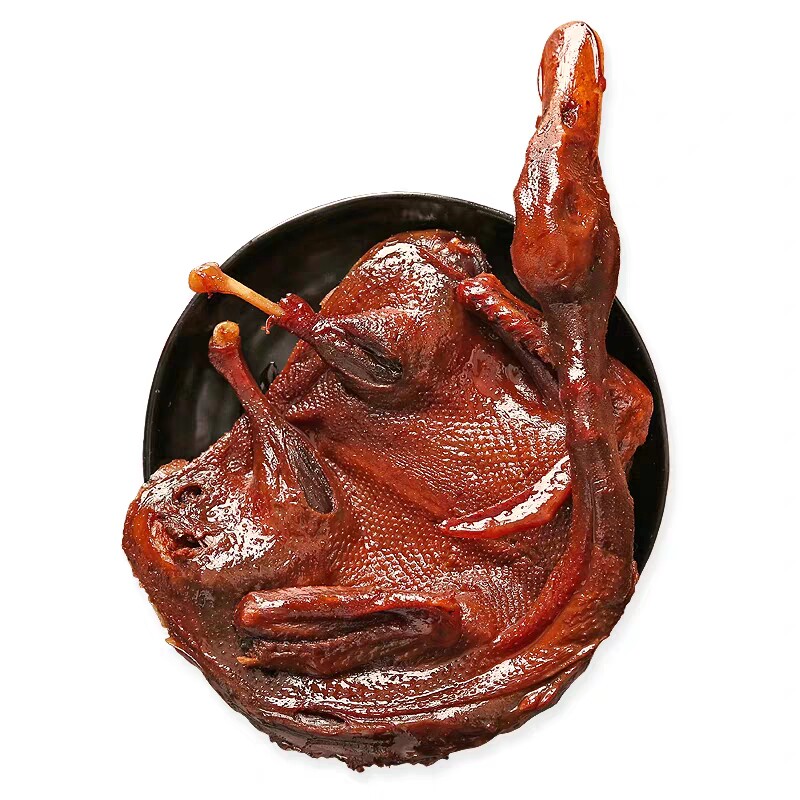 湖南特产酱板鸭手撕鸭卤味长沙锁鲜风干整只正宗烤鸭美熟零食小吃