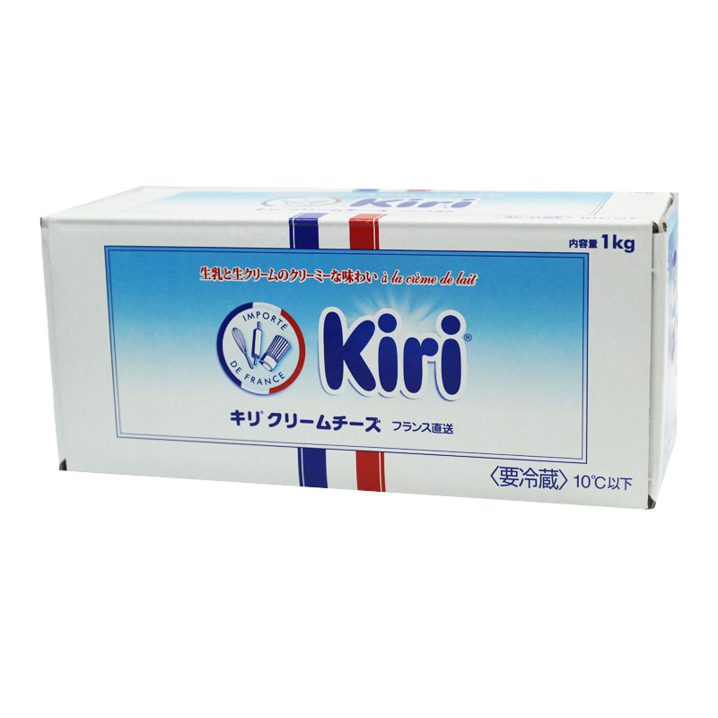 凯瑞奶油奶酪1kg法国进口kiri奶油芝士乳酪蛋糕凯芮慕斯 烘焙原料