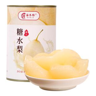 糖水雪梨罐头6罐X425g整箱包邮砀山新鲜水果罐头商用烘焙专用特产