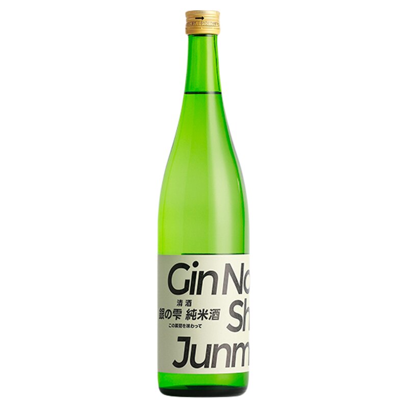 日本银雫原瓶进口清爽口感低度酒清酒纯米酒平和酒造微醺日本酒