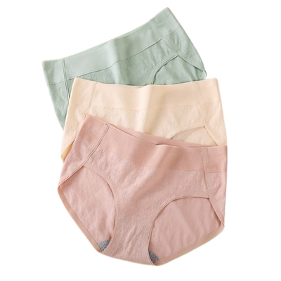 戴漫琪2025新款中高腰纯棉内裤女