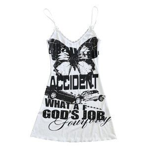 FOURFORTY BEAUTIFUL ACCIDENT DRESS 春日心动的美丽意外吊带裙