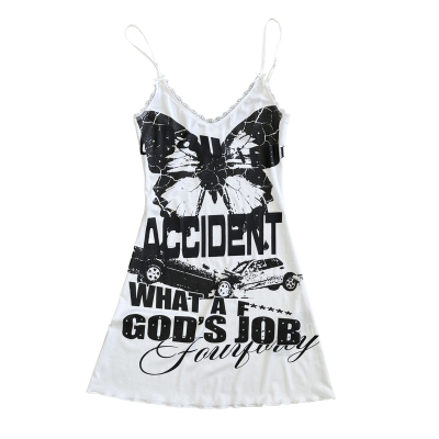 FOURFORTY BEAUTIFUL ACCIDENT DRESS 春日心动的美丽意外吊带裙