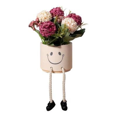 吊脚仿真花盆栽摆件ins桌面小摆设房间装饰客厅阳台假花绿植摆设