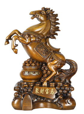 马上发财摆件马上有钱开业礼品