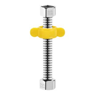 304不锈钢波纹管热水器冷热进出水管加厚金属高压燃气耐高温软管