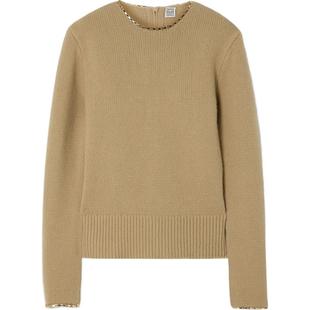 【折扣】TOTEME 秋冬女链条缀饰绵羊毛羊绒混纺毛衣