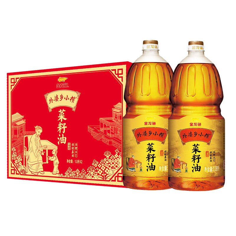 金龙鱼菜籽油外婆乡小榨