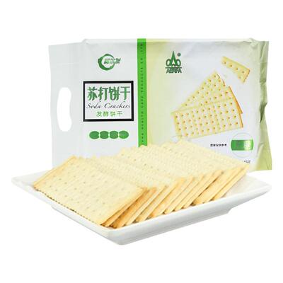 阿尔发苏打饼干整箱代餐散装无糖食品孕妇小零食包装咸味梳打饼