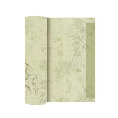 加厚微喷宣纸长卷雨打竹梦7-8分熟作品纸毛笔书法复古风竹影小楷小行书