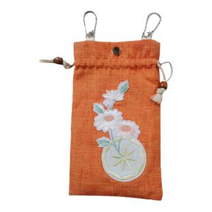 赤羽仙泽原创汉服腰间手机包包古风刺绣腰部配饰马面裙腰包百搭女