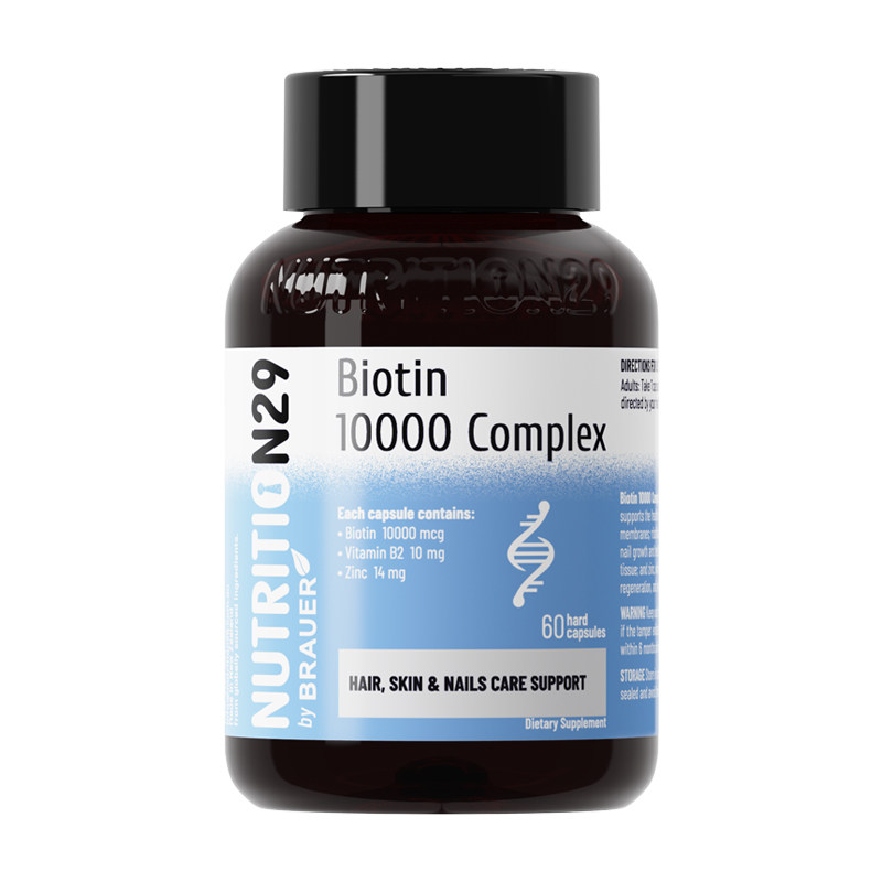 10000mcg生物素+VB2+锌=3效防脱