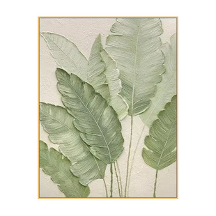 家大业大数字油画绿色系养眼寓意好2025新款手工diy填色手绘油画