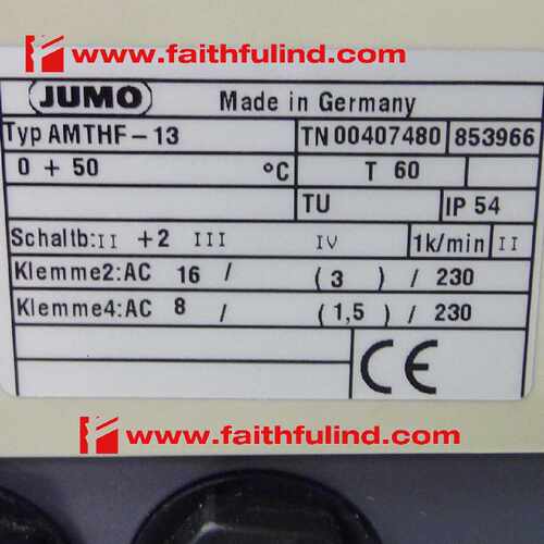 议价JUMO 00407480 久茂全新温度传感器 AMTHF-13 603051/0013 50