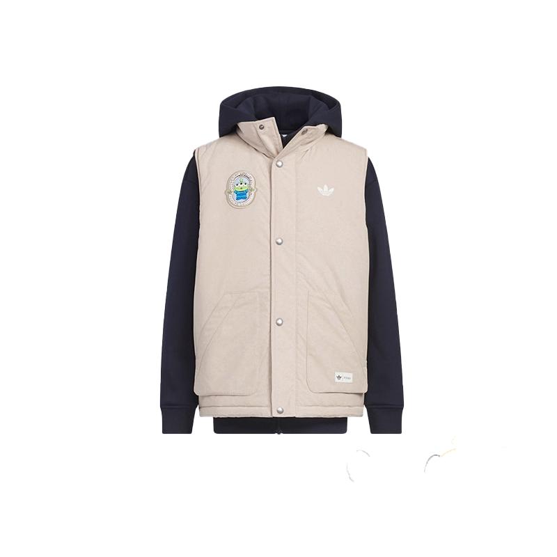 【自营】Adidas阿迪达斯男大童三叶草运动舒适休闲棉服外套KB5145