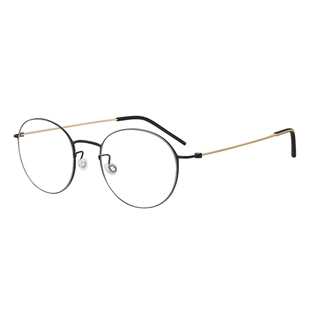 【新品】木九十眼镜钛金属圆框细框超轻9g近视镜架舒适MJ11FM1180
