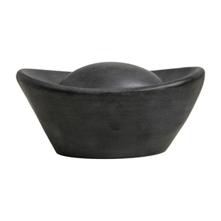 中式仿古元宝石雕摆件元宝青石头刻字定做招财开业礼品供台元宝