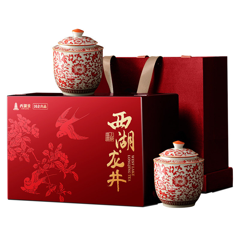 顺丰西湖景2026新茶特级西湖龙井茶叶礼盒装绿茶中秋送礼佳品长辈