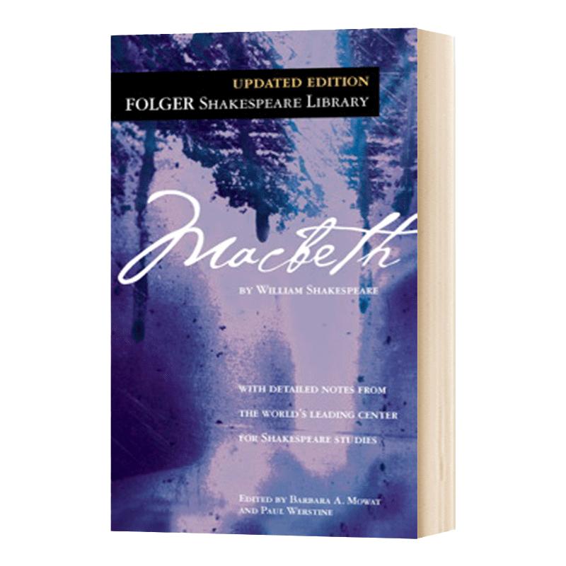 Macbeth 麦克白 英文原版 威廉莎士比亚四大悲剧之一 William Shakespeare 经典名著文学 哈姆雷特李尔王奥赛罗作者 英语书籍