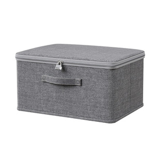 布艺收纳箱家用装衣服折叠式大容量超大衣柜整理神器衣物储物盒子