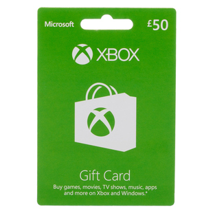 GBP 50 XBOX LIVE GIFT CARD (UK) 英国 Xbox Credit Online Code