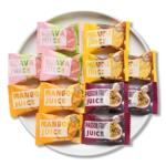 龙客爆浆夹心VC果汁果味软糖休闲水果味零食糖果散装婚庆喜糖批发