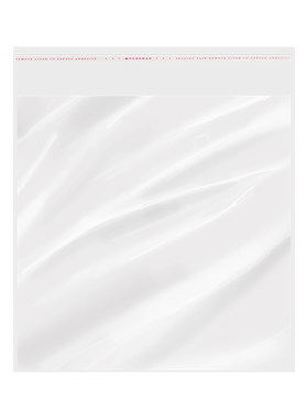 宣卡纸专用收纳袋国画收纳册作品收集册OPP自粘袋正方形插页袋资料册作品文件夹口袋萱纸作品集33cm收藏画册