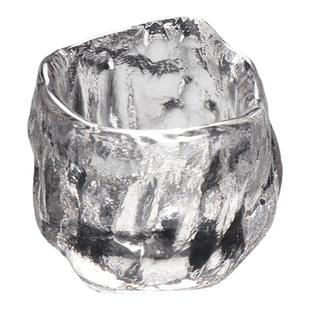 日式品茗杯古法冰冻烧琉璃茶具单杯茶盏日本茶道小杯子功夫茶杯