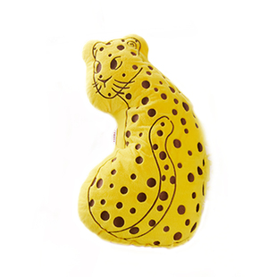 CASUCA金钱豹抱枕毯子两用办公室沙发客厅抱枕玩偶午睡空调被靠垫