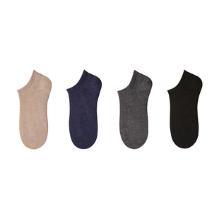 男袜秋冬短款袜子防臭男吸汗抗菌船袜低帮袜美利奴羊毛袜男士短袜