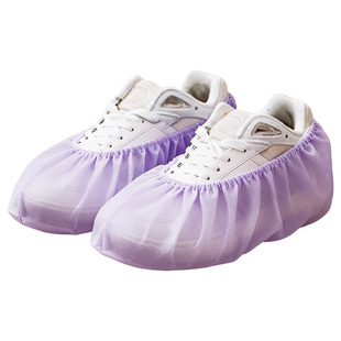 一次性鞋套室内家用无纺布待客免换鞋加厚防滑高档端大码学生机房