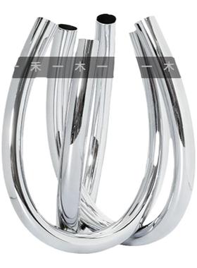 简约样板间客厅茶几组合摆件