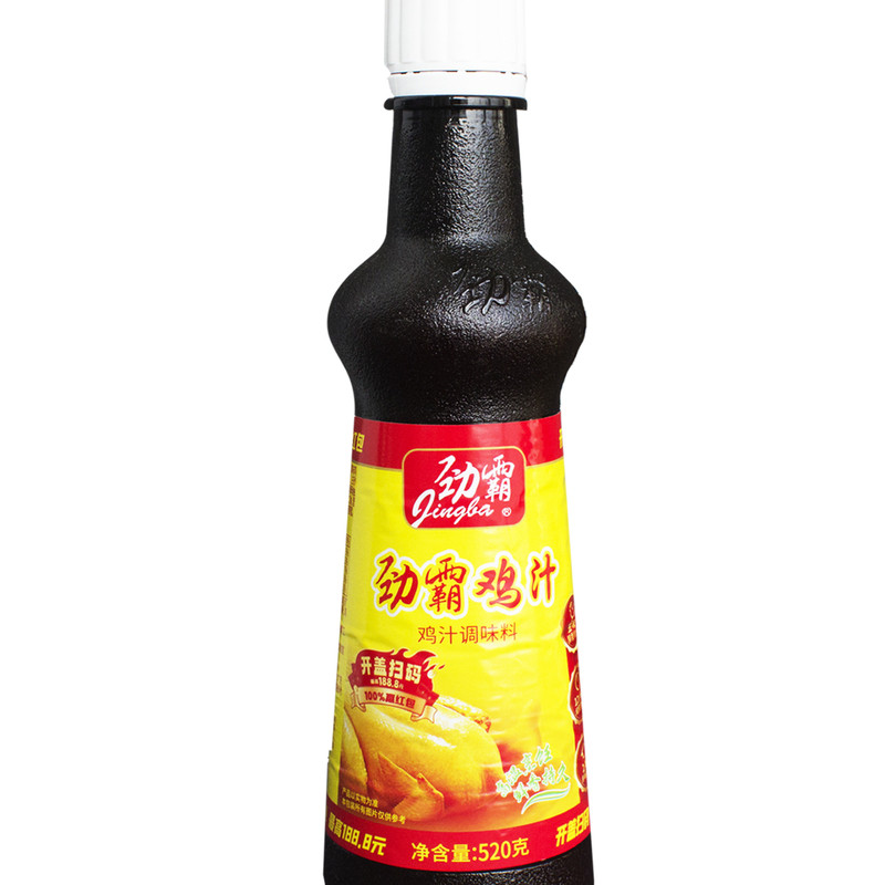 劲霸鸡汁520g 鸡汤炒菜调味料方便面鸡汤 浓汤煲鲜鸡汁煲汤面调料