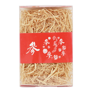 【今日特价】高龄人参须根500g人参长白山非野山参中药材白参须根