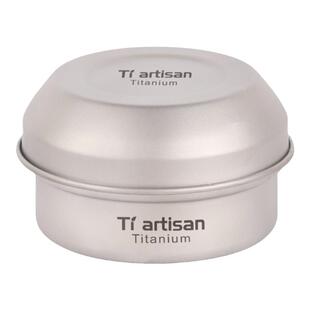 钛工匠纯钛酒精炉液体固态酒精户外野营野餐炉具轻便携易收纳燃烧