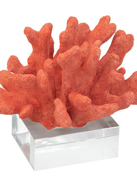 珊瑚装饰品摆件样板间软装家居