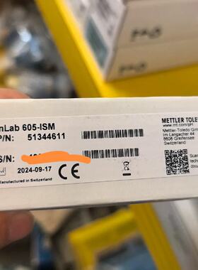 议价METTLER梅特勒InLab 605-ISM电极，51344611全新原厂，议价