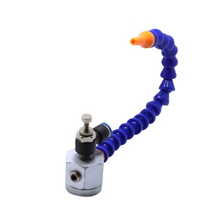 机床双头吹气管数控机万向竹节管喷水降温蛇形管圆嘴扁嘴冷却水管