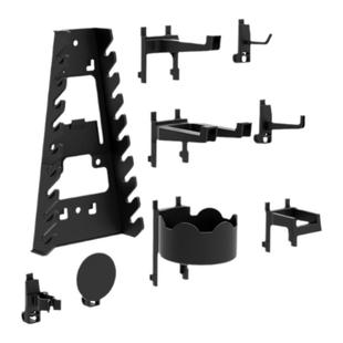 方孔洞洞板ABS工具挂钩汽车美容工具收纳整理架展示架置物架挂架